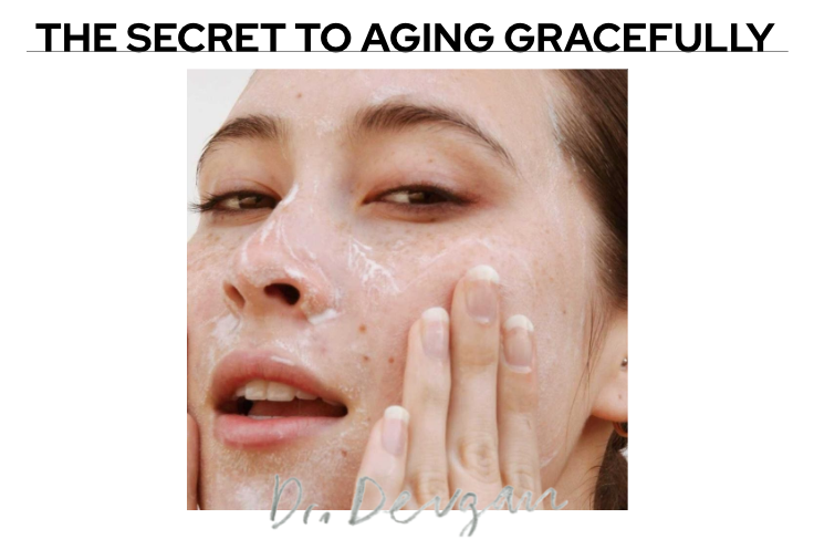 THE SECRET TO AGING GRACEFULLY