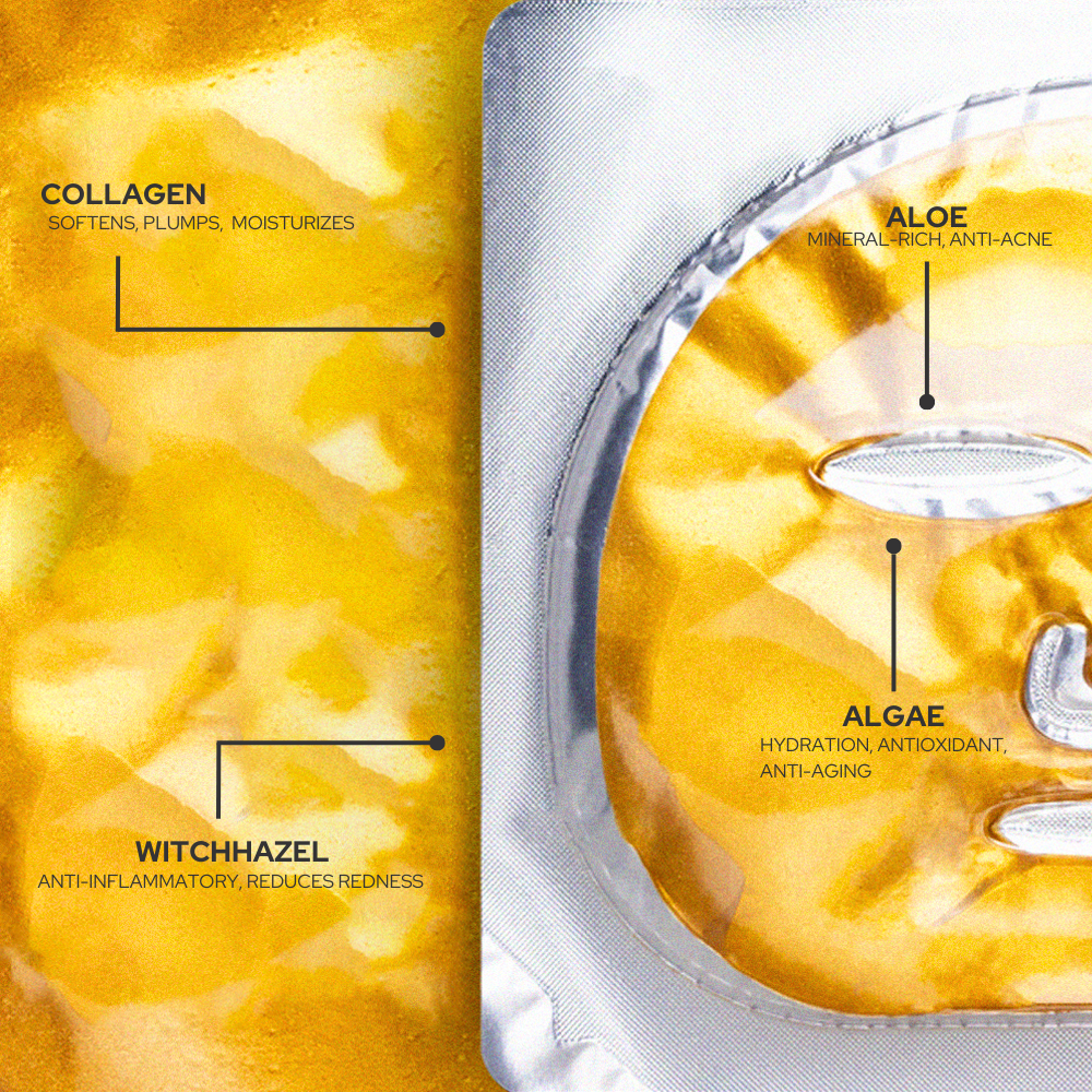 
                  
                    Load image into Gallery viewer, Gold Collagen Treatment Mask
                  
                