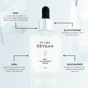 NAD+ Glutathione Serum Dr. Lara Devgan Skincare NAD+ Glutathione Serum Dr. Lara Devgan Skincare