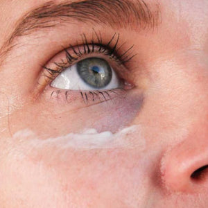 
                  
                    Load image into Gallery viewer, Swipe of eye cream on womans undereye
                  
                